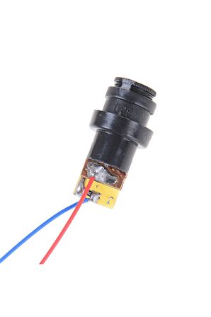 Kablolu Nokta Lazer Modül Plastik Kafa 3v 5v 650nm Kırmızı