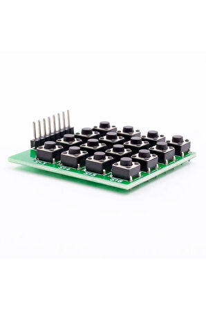 4 X 4 Matrix Keyboard Keypad 16 Buton Tuş Takımı Keyboard Klavye Alarm Şifre Kilit Güvenlik Röle