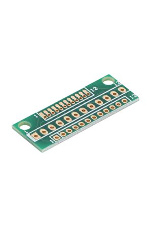 12 Pin 1.27mm 2mm 2.54mm Çevirici Adaptör Pcb Kart Kablosuz Modül Jtag Lcd
