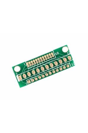 12 Pin 1.27mm 2mm 2.54mm Çevirici Adaptör Pcb Kart Kablosuz Modül Jtag Lcd