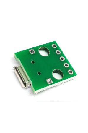 Micro Usb To Dip Çevirici Pcb 5v Usb Haberleşme Deney Prototip