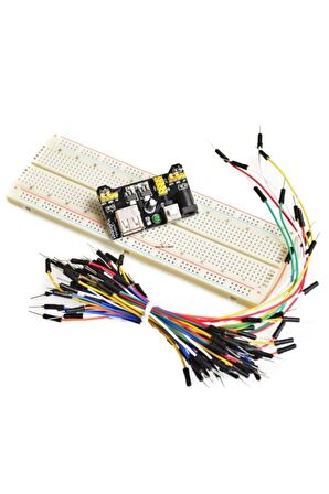 Breadboard Güç Kaynağı Modülü Breadboard Power Modül 3.3v 5v Prototip Devre Test