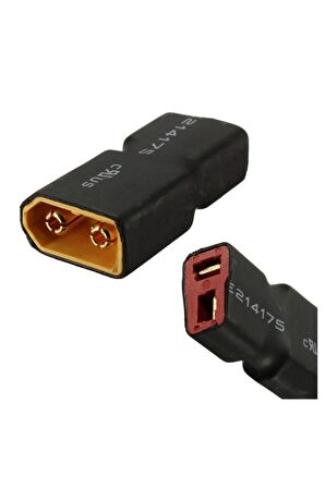 Xt60 T Adaptör Soket T Deans Erkek Lipo Pil Batarya Bağlantı Konnektörü 60a Yüksek Akım Rc Drone