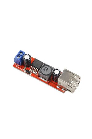 Lm2596 Dual Usb Power Modül Voltaj Düşürücü Mp3 Mobil Güç Kaynağı