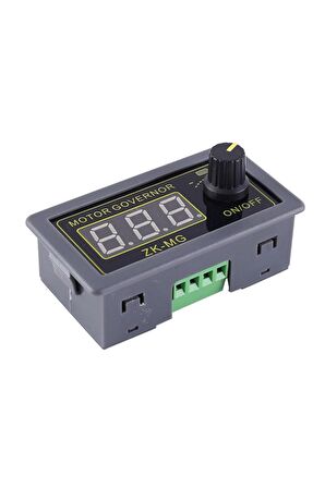 Zk-mg 30v 5a Dc Motor Sürücü Pwm Hız Kontrol Panel Tip Kutu %0-100 Hız Ayarı Soft Start Led Şerit