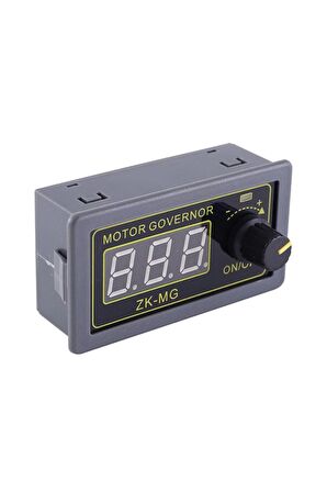 Zk-mg 30v 5a Dc Motor Sürücü Pwm Hız Kontrol Panel Tip Kutu %0-100 Hız Ayarı Soft Start Led Şerit