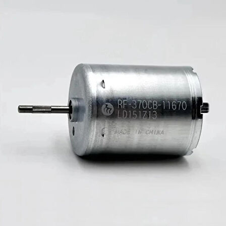 RF-370CB-11670 DC Motor DC 24V 6000Rpm Metal Fırçalı Elektrik Motoru Oyuncak RC Araba Su Motoru