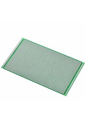 9x15cm 54x34 Proto Pcb Pertenaks Elektronik Devre Prototip Deney Kartı Fr4 Kaliteli Delikli Plaket