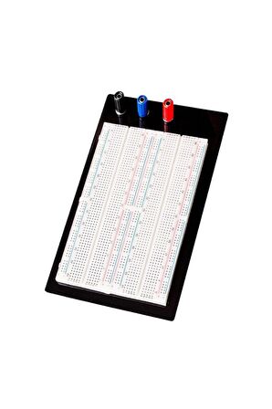 Syb-1660 Ikili Bread Board  Uyumlu 1660 Nokta Elektronik Prototip Devre
