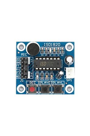 Isd1820 Ses Kayıt Modülü Ses Çalma Modülü 8ohm 0.5w Hoparlör