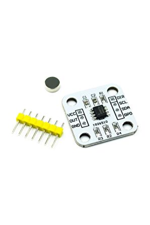 As5600 Manyetik Açı Sensörü Ölçüm Modülü 12 Bit Temassız Pozisyon