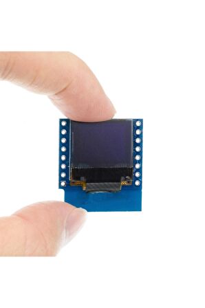 Wemos D1 Mini Oled Shield Modül 64x48 Pixel Lcd Wireless Wifi Iot