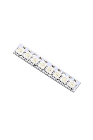 8 Bit Neopixel Ws2812b 5050 Rgb Led Modü Adreslenebilir Stick