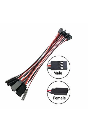 Servo Motor Uzatma Kablosu 30cm Sg90 Mg995 Mg946r Mg996r Mg945