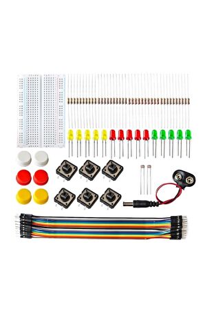 Elektronik Başlangıç Seti Arduino Starter Kit Breadboard Led