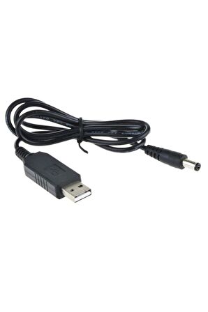 5v To 12v Kablolu Voltaj Yükseltici Usb 700ma Adaptör Soket Modem