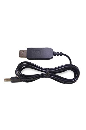 5v To 12v Kablolu Voltaj Yükseltici Usb 700ma Adaptör Soket Modem