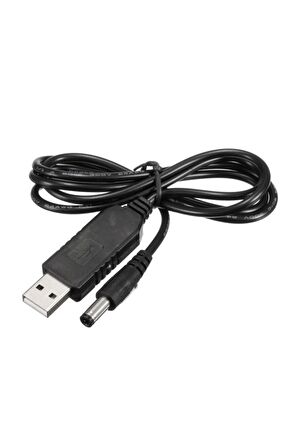 5v To 12v Kablolu Voltaj Yükseltici Usb 700ma Adaptör Soket Modem