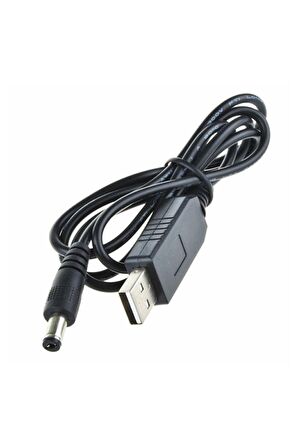 5v To 12v Kablolu Voltaj Yükseltici Usb 700ma Adaptör Soket Modem