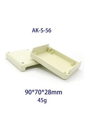 Ak-s-56 Plastik Kutu Siyah Elektronik Devre Kutusu
