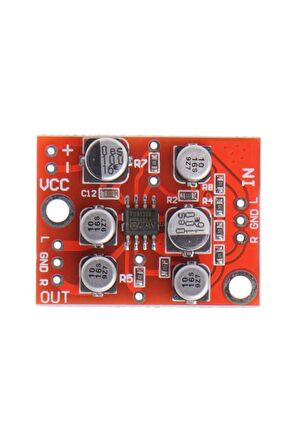 Ad828 Preamp Modül Ses Yükseltici Amfi Sterio Ses Kuvvetlendirici