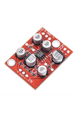 Ad828 Preamp Modül Ses Yükseltici Amfi Sterio Ses Kuvvetlendirici