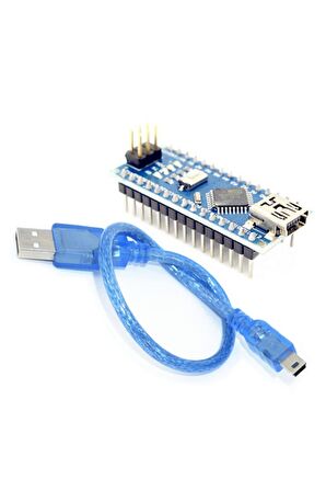 Arduino Nano 3.0 Atmega328 Ch340 Geliştirme Kartı + Mini Usb Kablo