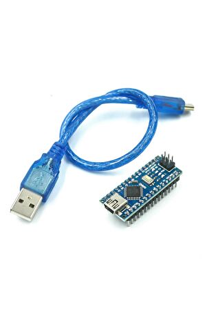 Arduino Nano 3.0 Atmega328 Ch340 Geliştirme Kartı + Mini Usb Kablo