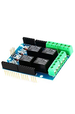 Arduino 4 Kanal Röle Shield Dc 24v 3a