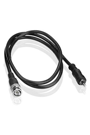 Bnc To Rca Kablo 1 Metre Video Ses Sinyal Taşıyıcı Konnektör