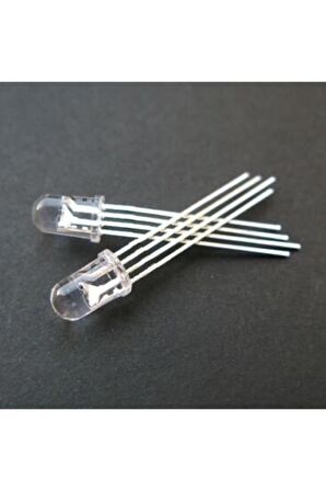 5mm Rgb Led Ortak Anot 4 Pin Multicolor Diyot Işık Lamba Light