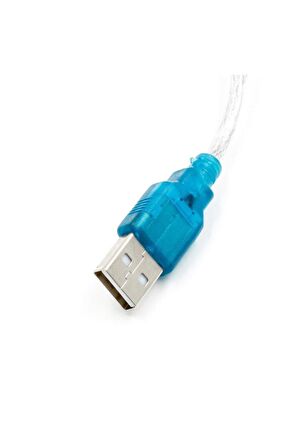 Kablolu Usb To Rs232 Çevirici Ch340 Erkek Db91 Mbps Com Port