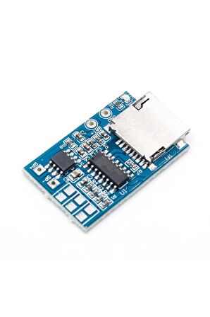 Gpd2846a Mp3 Ses Çalma Modülü Sd Kart 2watt Amplifier Modül Amfi