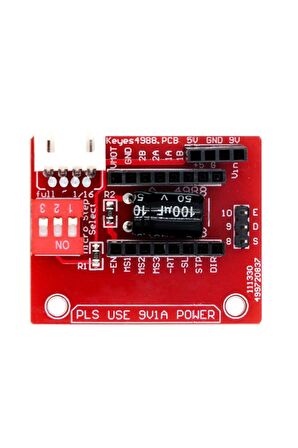 A4988 Drv8825 Step Motor Sürücü Shield Genişleme Kartı 3d Yazıcı