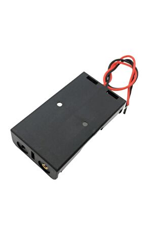 2'li 1,5v Aa Kalem Pil Kutusu Yuvası 2x1,5v Kablolu Batarya Pil Tutucu