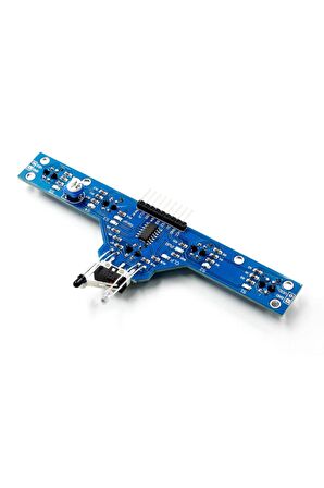 5+1 Kanal Kızılötesi Ir Çizgi Izleme Takip Sensör Engel Algı Robot Araba