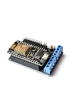 Nodemcu L293d Shield Motor Sürücü Esp8266 Kablosuz Internet Wifi Motor Uzaktan Kontrol Robo