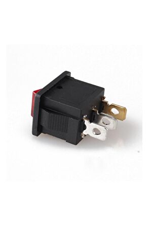 3 Pin Anahtar Ledli Kcd1 Rocker Switch Mini Buton On / Off 10a