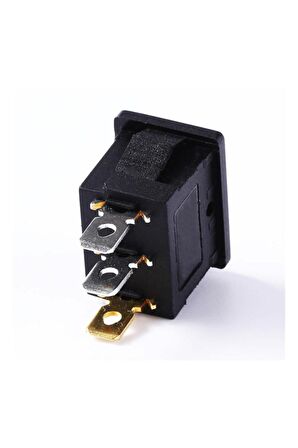 3 Pin Anahtar Ledli Kcd1 Rocker Switch Mini Buton On / Off 10a