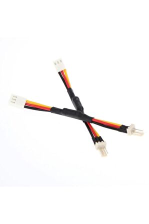 3 Pin Fan Kablosu Hız Yavaşlatıcı Dirençli 10cm Bilgisayar Cpu