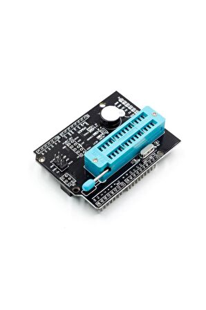Arduino Avr Isp Programlama Shield Genişleme Kartı Zif Soket