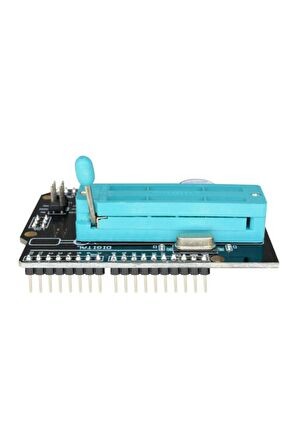 Arduino Avr Isp Programlama Shield Genişleme Kartı Zif Soket