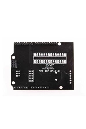 Arduino Avr Isp Programlama Shield Genişleme Kartı Zif Soket