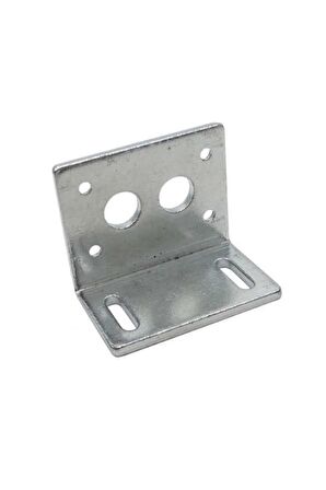 Jgy370 Dc Motor Montaj Parçası Bracket Çelik L Demir Parça