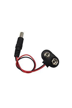 9v Pil Adaptör Dönüştürücü Bağlantı Kablosu 9 Volt Pil Arduino