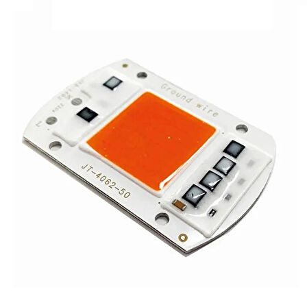 220v 50w Bitki Büyütme Ledi Klemensli Tüm Işık Spektrumlu Fide