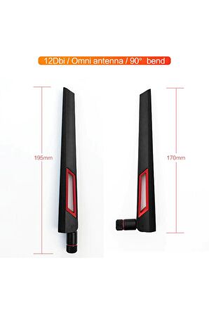 12dbi Dual Band Anten Sma Erkek 2.4ghz 5.8ghz Rf Gsm Wifi Sinyal