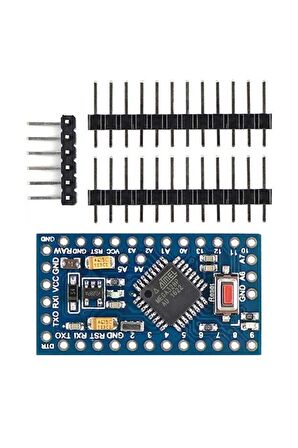 Arduino Pro Mini Atmega328a 5v 16mhz Açık Kaynak Kodlu Yazılım Geliştirme Kartı Microchip Eğitim Prg