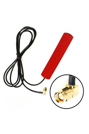 2.5dbi Patch Anten 1.5 Metre Sma Erkek 433mhz 50ohm Gsm Gprs Wifi