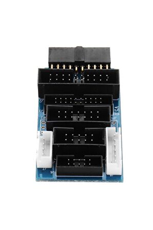 Jtag Swd Soket Çevirici Adaptör Jlink Stlink Ulink Arm Emulator
